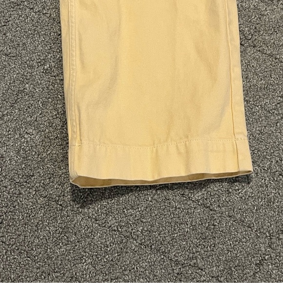 Weekday Jeans Womens Size 34 Yellow Wide Leg High Rise Cropped Vida Denim - Picture 7 of 11